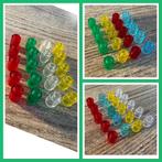 20 lego transparante tonnetjes in div. kleuren, Ophalen of Verzenden, Nieuw, Losse stenen, Lego