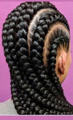 Haren vlechten cornrowl, Sieraden, Tassen en Uiterlijk, Uiterlijk | Haarverzorging, Ophalen of Verzenden, Zo goed als nieuw, Pruik of Haarverlenging