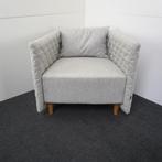 Naughtone Cloud Quilt Design Fauteuil | Lichtgrijs, Hout, Gebruikt, Minder dan 75 cm, Ophalen of Verzenden