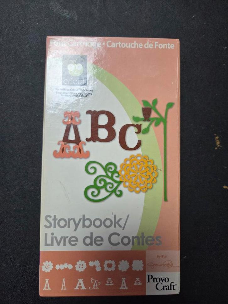 Cricut Storybook Cartridge - Nieuwstaat, Hobby en Vrije tijd, Scrapbooking, Zo goed als nieuw, Ophalen of Verzenden
