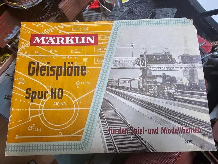 Marklin modeltrein banenboek, Hobby en Vrije tijd, Modeltreinen | H0, Gebruikt, Locomotief, Wisselstroom, Märklin, Ophalen of Verzenden