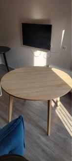 Ronde eettafel, Huis en Inrichting, Tafels | Eettafels, Ophalen, Rond, Zo goed als nieuw, Vier personen
