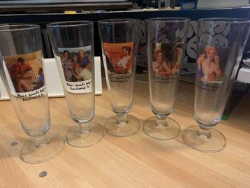 Bierglazen.....met opschrift...... ! beschikbaar voor biedingen