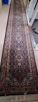 Oosters tapijt/loper Bidjar, Huis en Inrichting, Gebruikt, 200 cm of meer, Zwart, Oosters