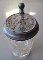 vooroorlogse glazen bierpuldeksel Augustiner Bräu München, Ophalen of Verzenden, Zo goed als nieuw, Pul(len), Overige merken