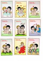 25 LOVE IS.. STICKERS, Ophalen of Verzenden, Zo goed als nieuw