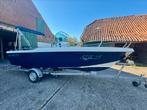 5’10 Consoleboot met Trailer, Watersport en Boten, Vis- en Consoleboten, Gebruikt, Ophalen, 70 pk of meer, 3 tot 6 meter