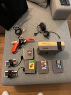 Nintendo NES + spellen (Mario 1-3, Mike Tyson Punch-Out!!), Ophalen, Niet werkend, Met 2 controllers, Met zapper/pistool