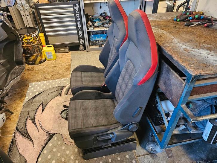 Vw golf 8 gti stoelen voor in een vw caddy mk3 mk4 mk5, Auto-onderdelen, Interieur en Bekleding, Volkswagen, Nieuw, Ophalen
