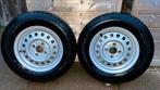 2X Velg met band - Steek 4x100 - 155 80 R13 84N - 500kg, Auto diversen, Aanhangwagen-onderdelen, Ophalen