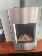 Moderne Vrijstaande gas Haard, Huis en Inrichting, Haarden, Ophalen of Verzenden, Gebruikt, Vrijstaande haard, Gashaard