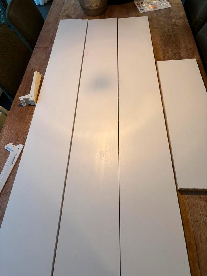 Gratis meubelpanelen + wandbeugeltjes, Doe-het-zelf en Verbouw, Platen en Panelen, Gebruikt, Ophalen