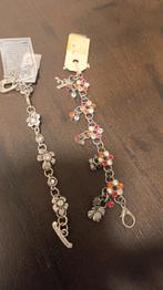 Arlecchino Armbanden - Nieuw!, Nieuw, Ophalen of Verzenden, Met strass, Zilver