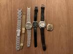 Diverse horloges - Opknappers/Onderdelen, Sieraden, Tassen en Uiterlijk, Horloges | Dames, Overige merken, Gebruikt, Staal, Polshorloge
