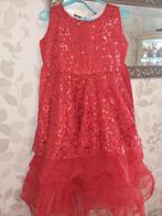 New meisjes feest jurk rood, Ophalen, Zo goed als nieuw, Maat 34 (XS) of kleiner, Rood