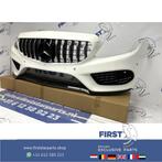 W205 C43 AMG VOORBUMPER + GT GRIL Mercedes C Klasse WIT COMP, Auto-onderdelen, Carrosserie en Plaatwerk, Gebruikt, Voor, Mercedes-Benz