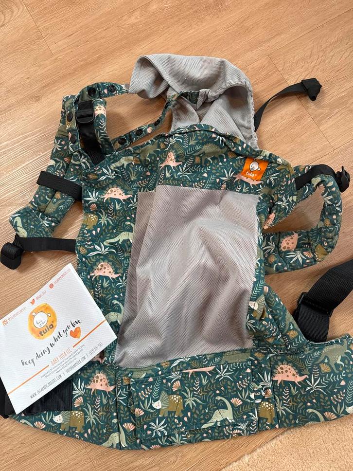 Tula Toddler Draagzak Land Before Tula, Kinderen en Baby's, Babydragers en Draagdoeken, Zo goed als nieuw, Draagzak, Buik of Rug