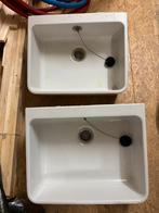 2 Villeroy & Boch Wastafels - Badkamer, Huis en Inrichting, Badkamer | Badkamermeubels, Ophalen, Gebruikt, 50 tot 100 cm, Minder dan 100 cm