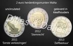 2 euro herdenkingsmunten Malta 2011 2012 2013 SET, Postzegels en Munten, Munten | Europa | Euromunten, Overige waardes, Malta