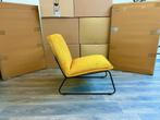 Nieuwe fauteuil Capo in Ribstof kleur Oker, Huis en Inrichting, Fauteuils, Ophalen, Nieuw, 75 tot 100 cm, Metaal