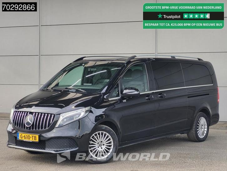 Mercedes V 300d Incl. BPM + Ex. BTW Avantgarde V-300 XL Pers, Auto's, Bestelauto's, Bedrijf, Te koop, Achteruitrijcamera, Airconditioning