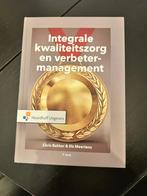 Integrale kwaliteitszorg en verbetermanagement, Ophalen of Verzenden, Beta, Zo goed als nieuw, HBO