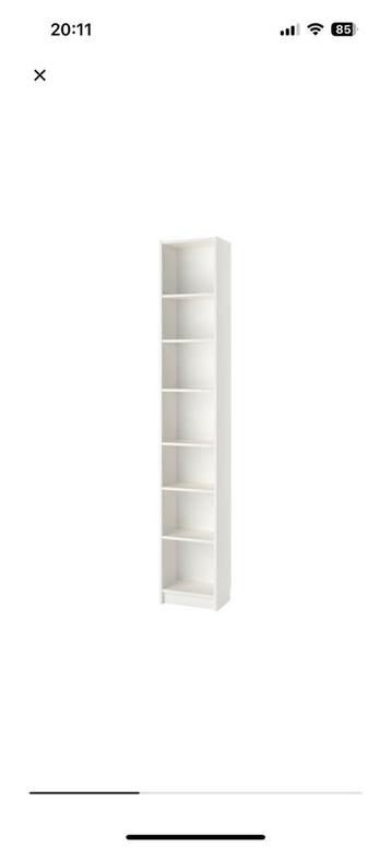 Ikea - Billy boekenkast (met verhogingsdeel) beschikbaar voor biedingen