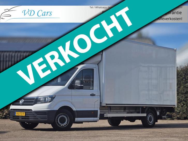 Volkswagen Crafter 35 2.0 TDI L4 EL EUVI Highline Bakwagen*L, Auto's, Bestelauto's, Bedrijf, Te koop, ABS, Airbags, Airconditioning