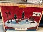 Lemax kerstdorp schaatsbaan, Diversen, Kerst, Ophalen of Verzenden, Zo goed als nieuw
