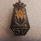 Regeringsjubileum Wilhemina 1898-1948, 50 jaar, Verzamelen, Speldjes, Pins en Buttons, Ophalen of Verzenden, Gebruikt, Overige onderwerpen