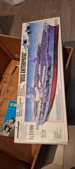 Uss enterprise vliegdekschip model, Hobby en Vrije tijd, Modelbouw | Boten en Schepen, Ophalen of Verzenden, Zo goed als nieuw