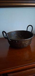 Koperen pan rond 1850, Ophalen of Verzenden