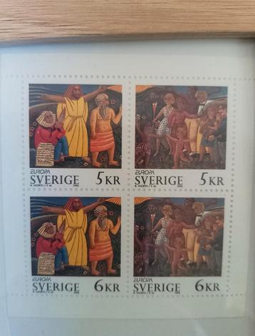 Zweedse Postzegels Europa 1995 beschikbaar voor biedingen