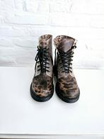 Boots Supertrash panterprint, Kleding | Dames, Schoenen, Overige typen, Ophalen of Verzenden, Zo goed als nieuw, Bruin