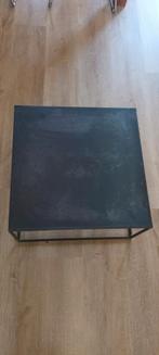Ijzeren salontafel  / tafel, Ophalen, Gebruikt, Rechthoekig, Minder dan 50 cm