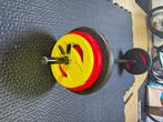 Mooie, ongebruikte, bodypump set, Sport en Fitness, Fitnessmaterialen, Ophalen, Nieuw, Benen, Halterset