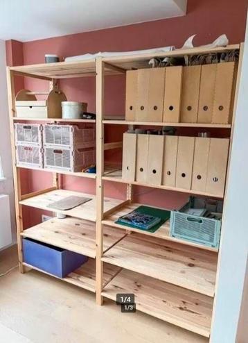 5 Ikea IVAR magazijnstellingen opbergstellingen 50 diep - afbeelding 4