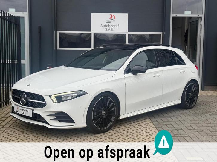 Mercedes-Benz A-klasse 200 AMG PANO CARPLAY SFEER NIGHT CAME, Auto's, Mercedes-Benz, Bedrijf, Te koop, A-Klasse, ABS, Achteruitrijcamera