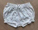 HEMA kort broekje wit maat 74 | babykleding zomer meisje, Broekje, Meisje, Ophalen of Verzenden, Zo goed als nieuw