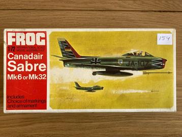 1:72 1/72 FROG Canadair Sabre Mk6 or Mk32 beschikbaar voor biedingen
