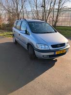 Opel Zafira 1.8 I AUT 2000 Grijs, Auto's, Opel, 1330 kg, Stof, Zwart, 4 cilinders