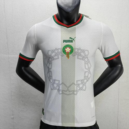 Marokko 22/23 players version uitshirt S t/m 4XL, Sport en Fitness, Voetbal, Zo goed als nieuw, Shirt, Maat XS of kleiner, Ophalen of Verzenden