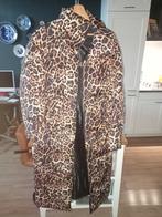 Warme winterjas panterprint, Ophalen, Zo goed als nieuw, Maat 38/40 (M), Overige kleuren