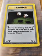 1e Editie Gokker Fossil Trainer Kaart - Mint, Ophalen of Verzenden, Nieuw, Losse kaart
