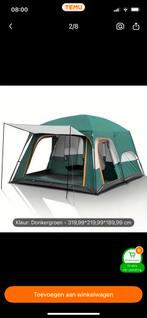 Nieuwe bungalowtent 2-4 personen, Caravans en Kamperen, Tenten, Ophalen of Verzenden, Nieuw, Tot en met 4