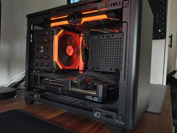 High End Mini ITX Game PC - Ryzen 7 5800X3D - 7900 GRE - 1TB beschikbaar voor biedingen