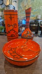 Flora Holland Keramiek Oranje Set, Ophalen of Verzenden