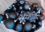 KERSTBALLEN decoratie blauw, Diversen, Ophalen, Gebruikt
