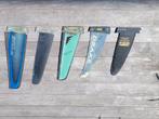 Diverse vinnen te koop wave slalom  race, Watersport en Boten, Gebruikt, Minder dan 250 cm, Overige typen, Ophalen of Verzenden