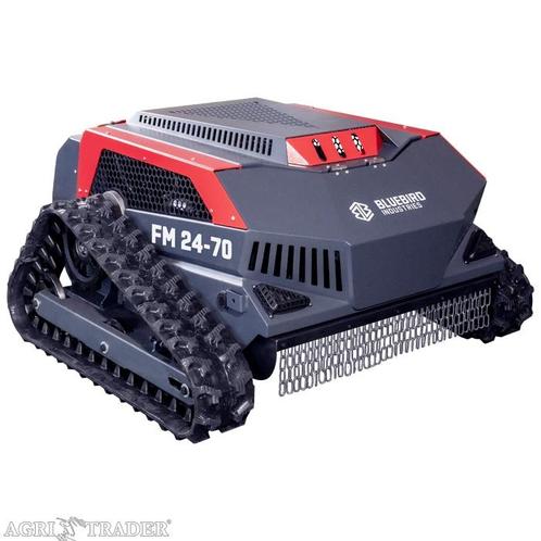 Bluebird FM 24-70 Hellingmaaier/taludmaaier afstandbestuurba, Tuin en Terras, Grasmaaiers, Nieuw, Benzine-grasmaaier, 50 cm of meer